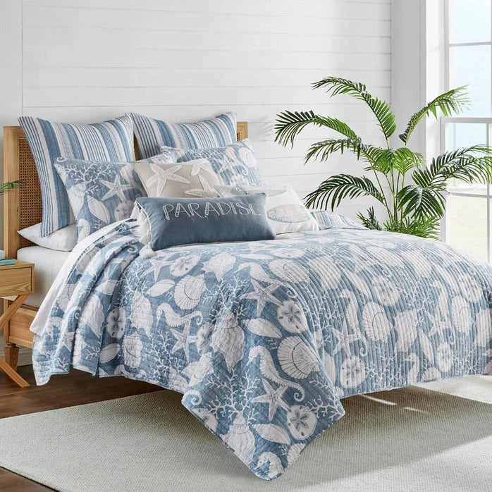Stillwater Euro Sham Set of 2 | Coastal Shams