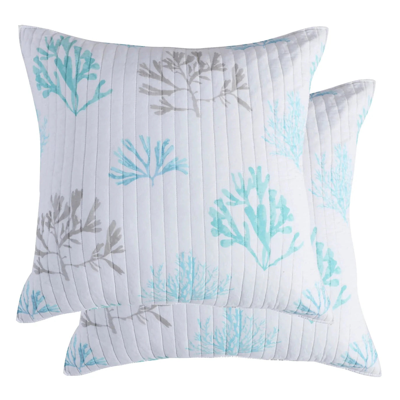 Stone Harbor Euro Shams 2PC Coastal Pillow Shams
