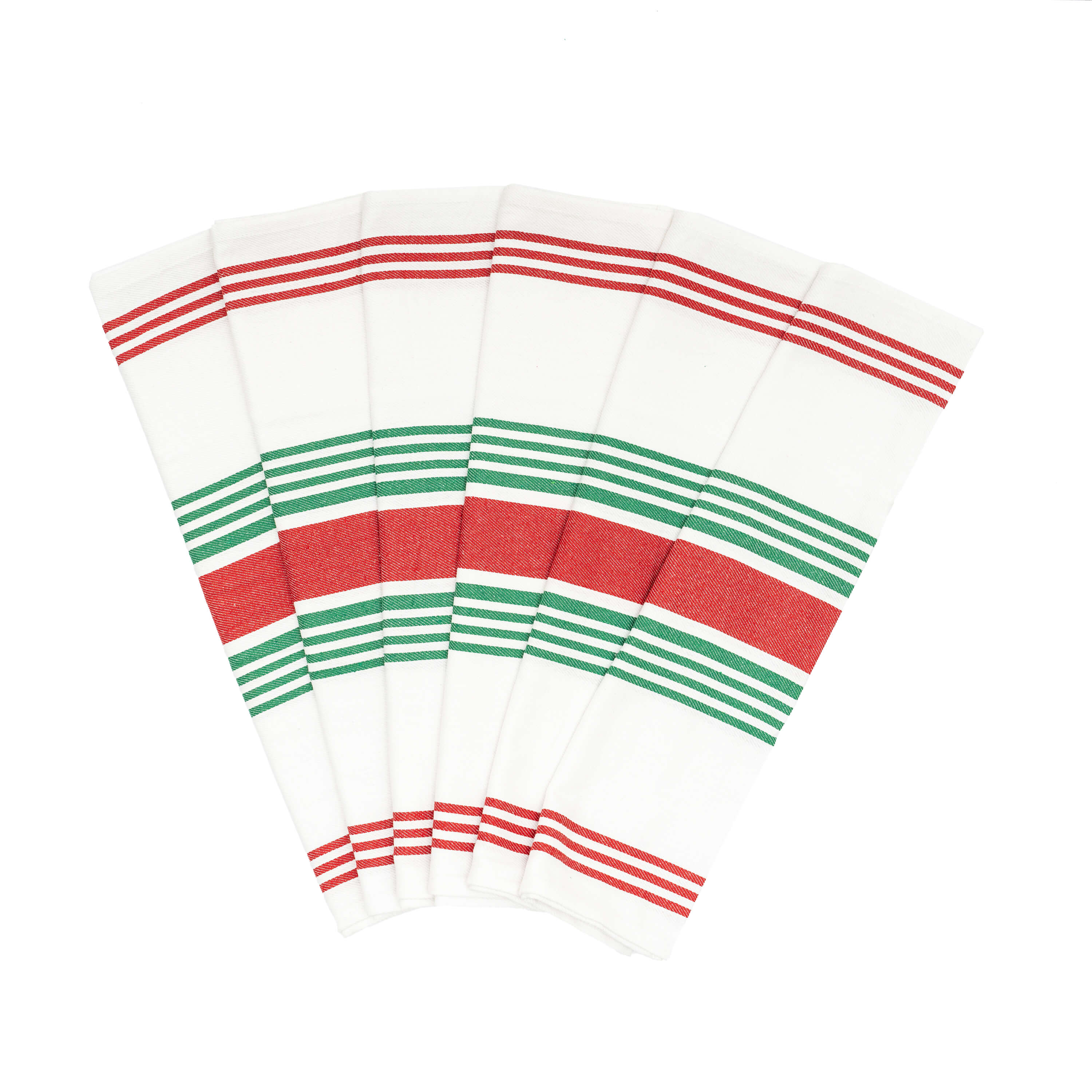 Striped Kitchen Towels - Quahog Bay Bedding
