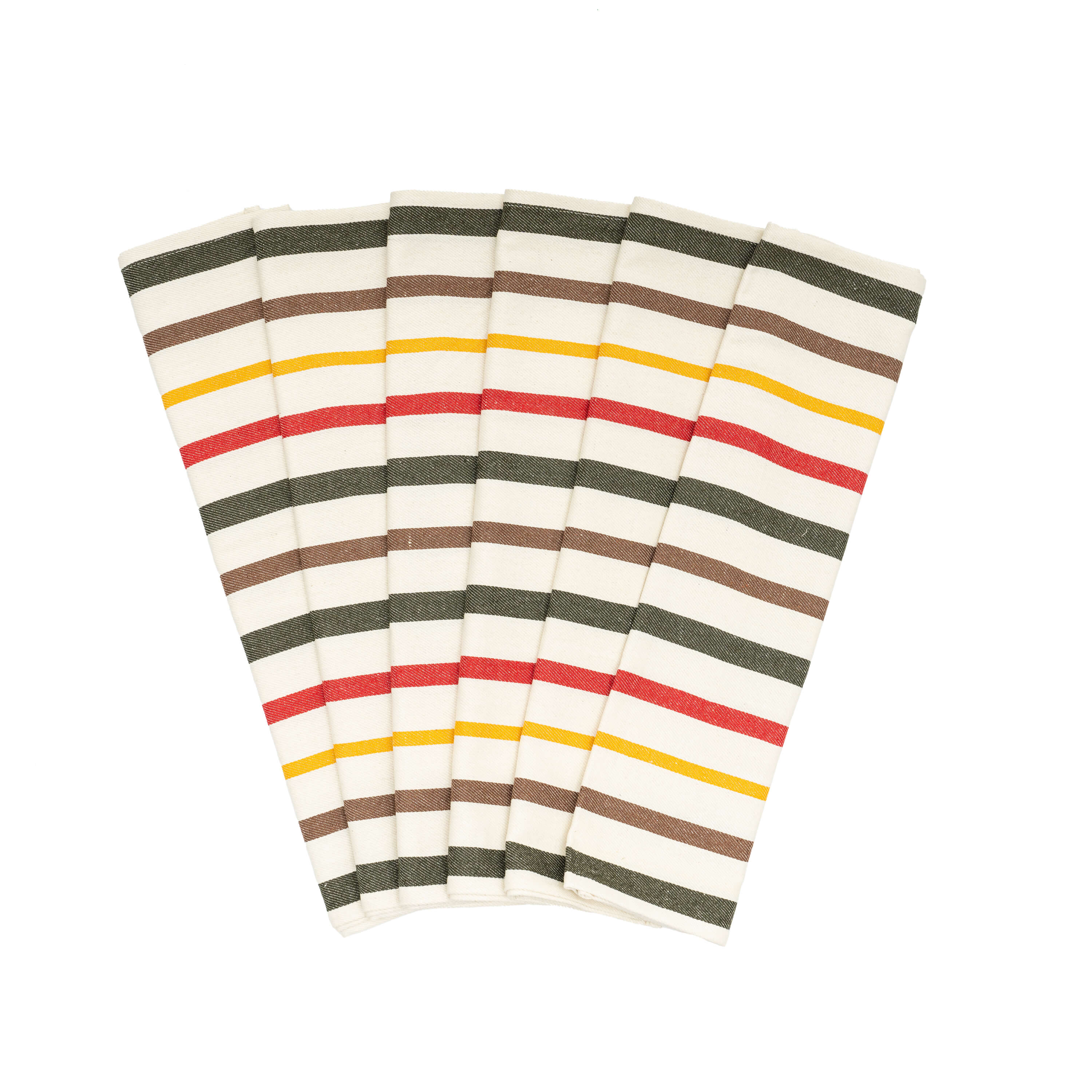 Striped Kitchen Towels - Quahog Bay Bedding