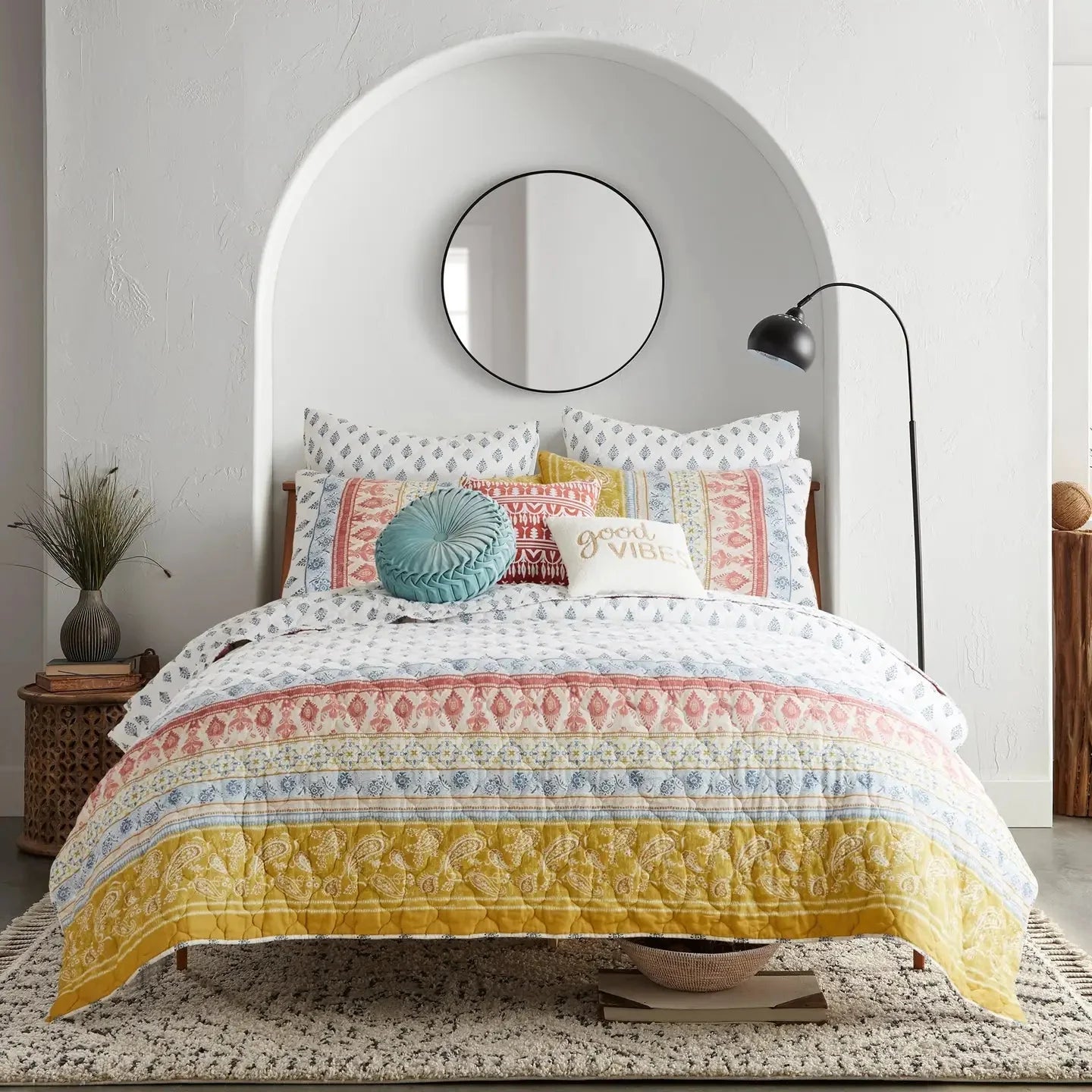 Tamiya Medallion Quilt Set - Quahog Bay Bedding