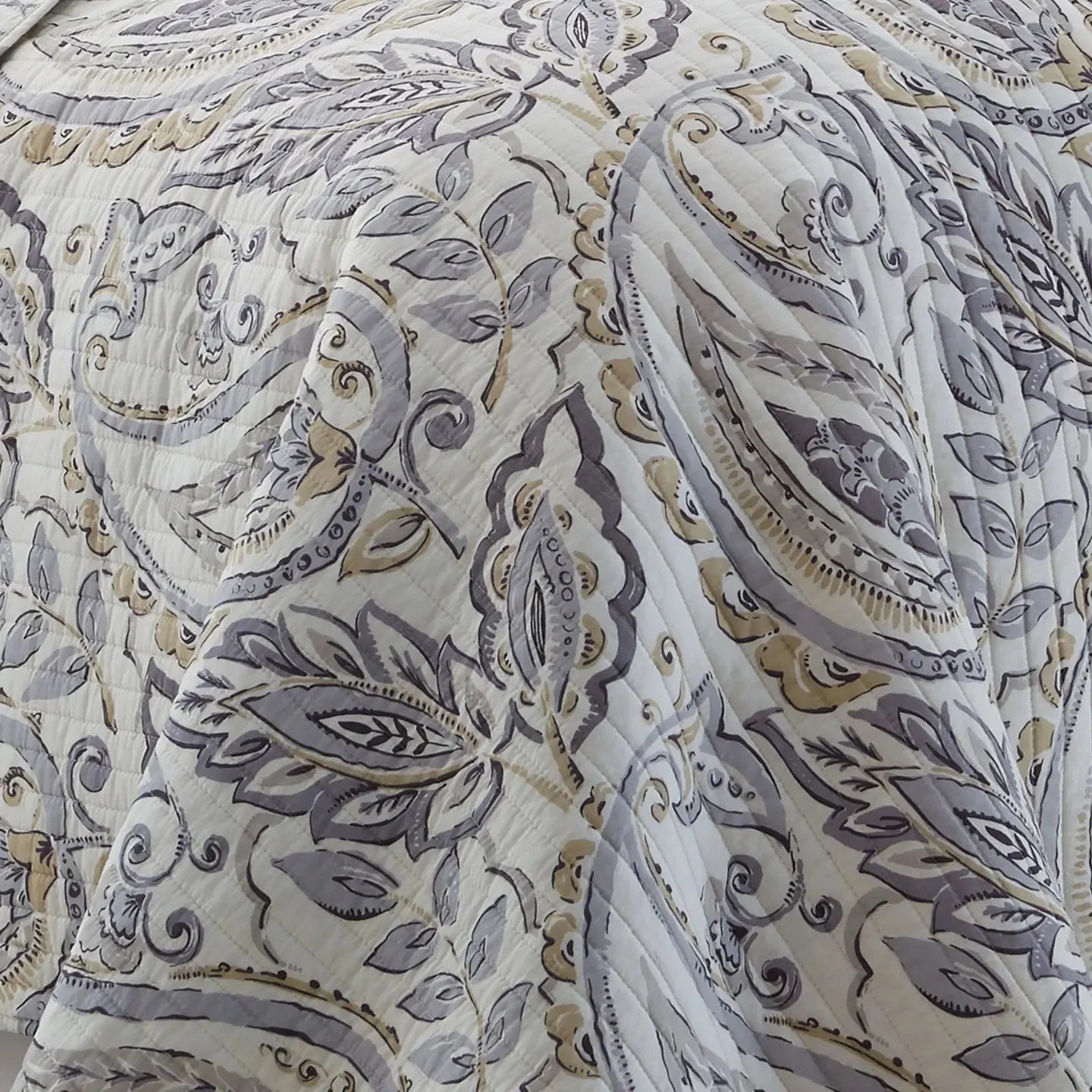Tamsin Grey Quilt Set