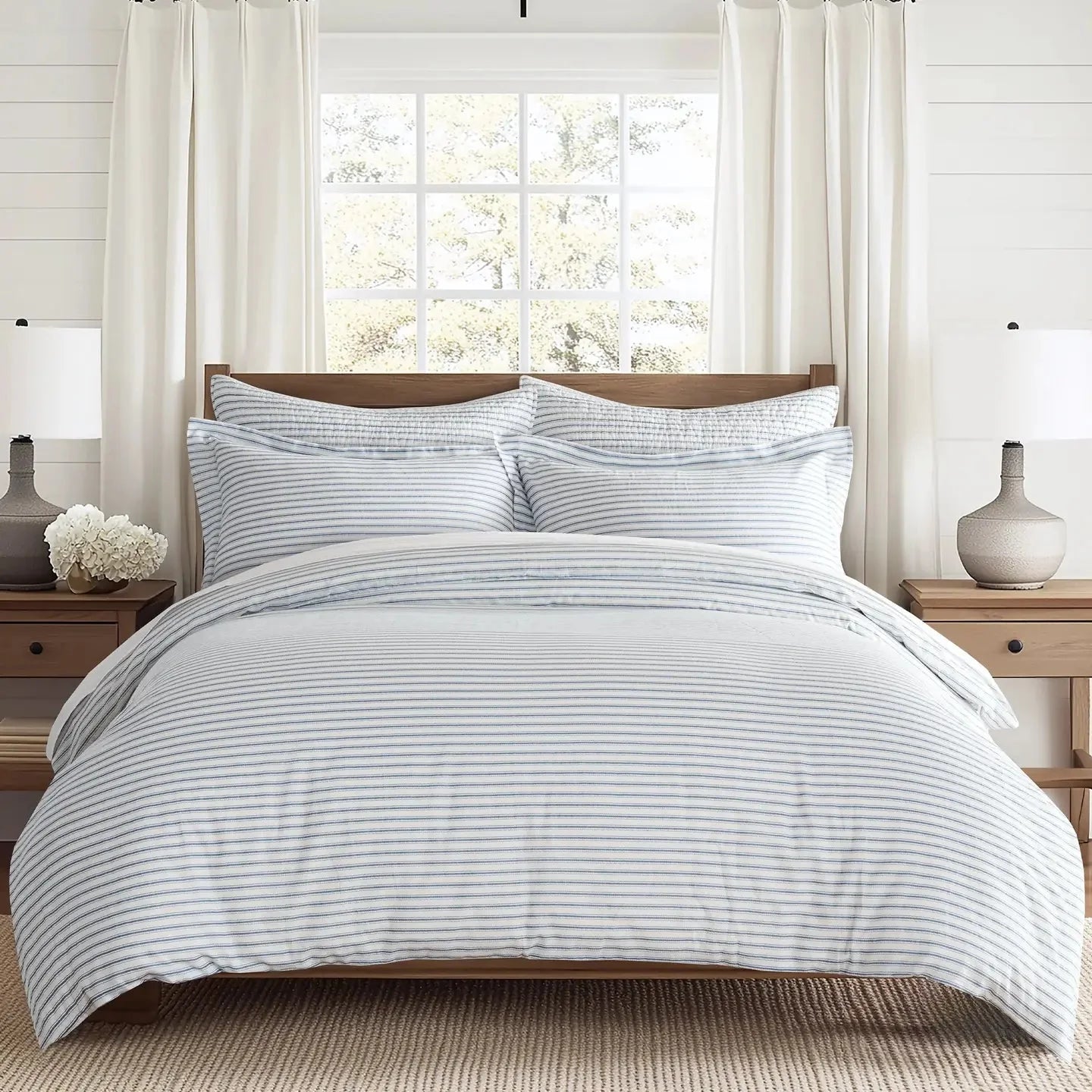 Tobago Stripe Comforter Set Coastal Bedding Set