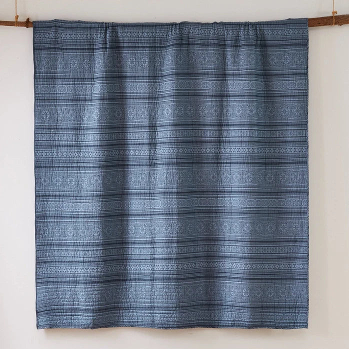 Tolteca Nautical Indigo Quilt Set - Nautical Themed Quilt Set
