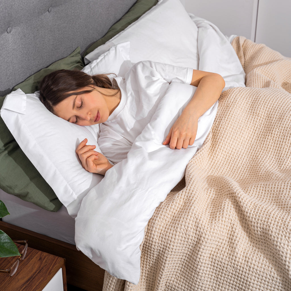 100% Pure Cotton Waffle Weave Blanket - Organic Blankets