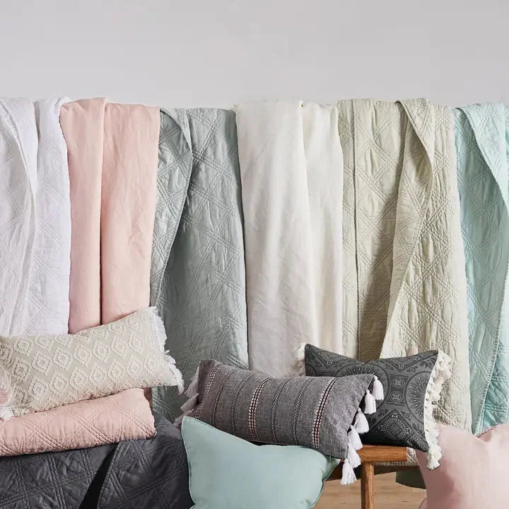 Washed Linen Quilt - Luxurious & Soft Linen