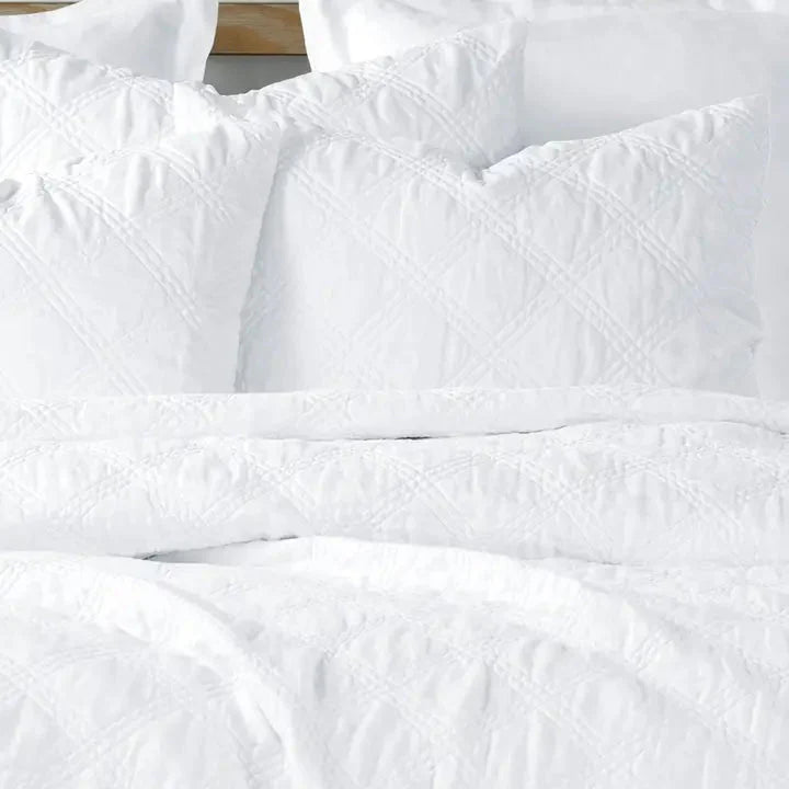 Washed Linen Quilt - Luxurious & Soft Linen