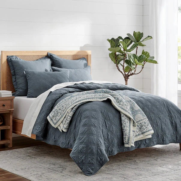 Washed Linen Quilt - Luxurious & Soft Linen