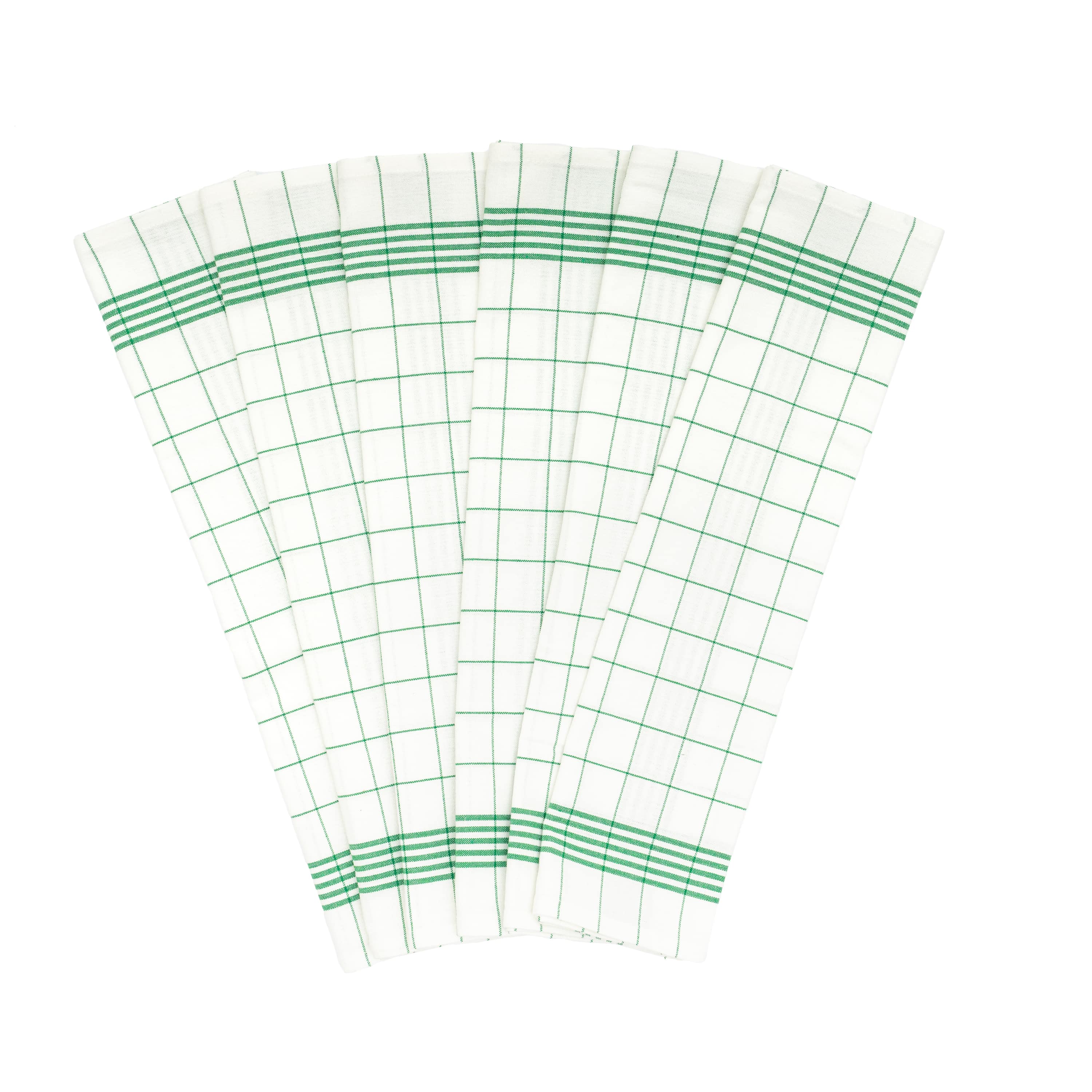 Windowpane Kitchen Towels - Quahog Bay Bedding