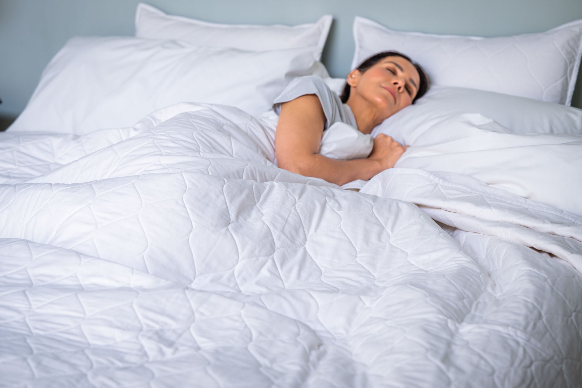 Cotton Quilted Bedspread  - American Made With USA Grown Cotton