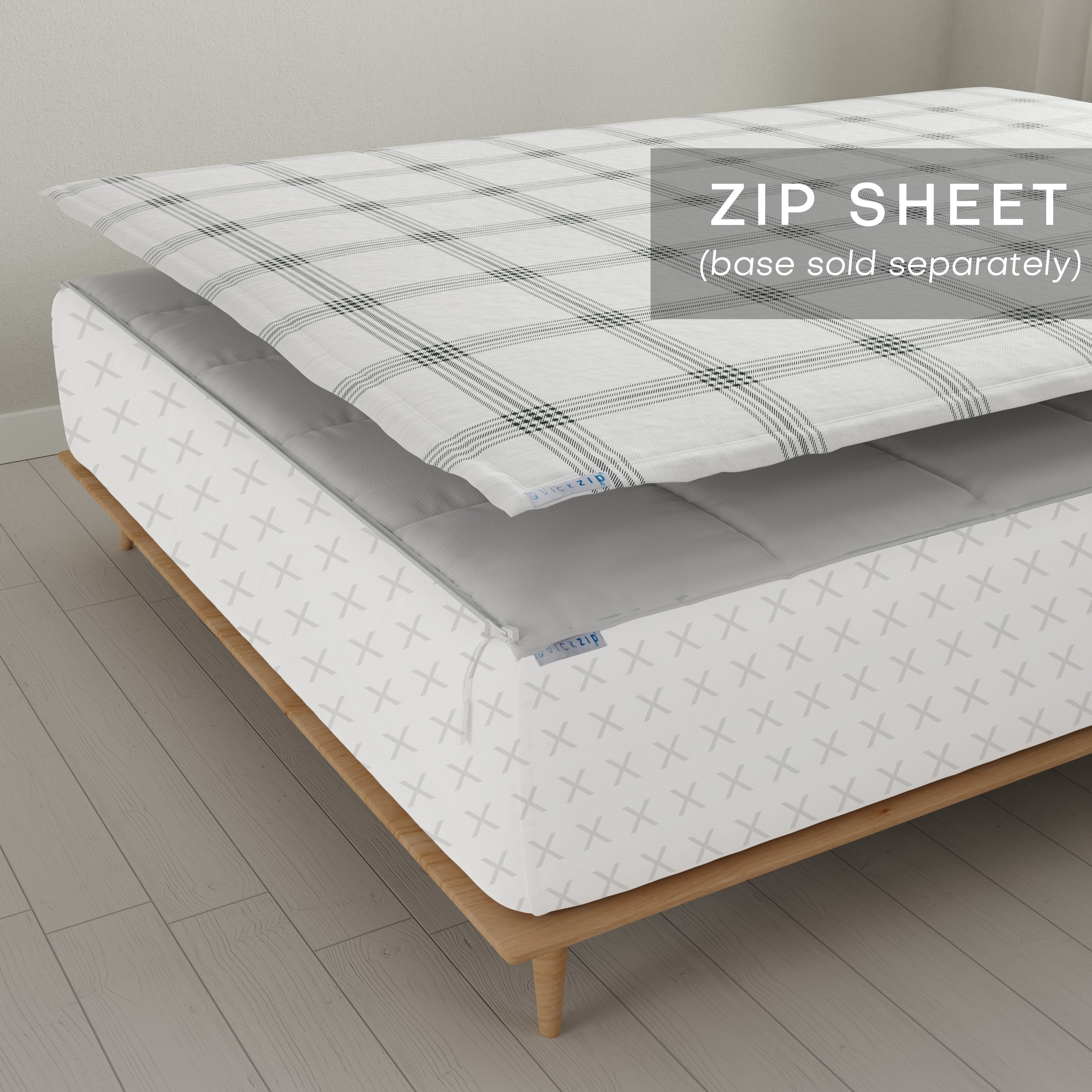 QuickZip Zip Sheet - Twilluxe Flannel
