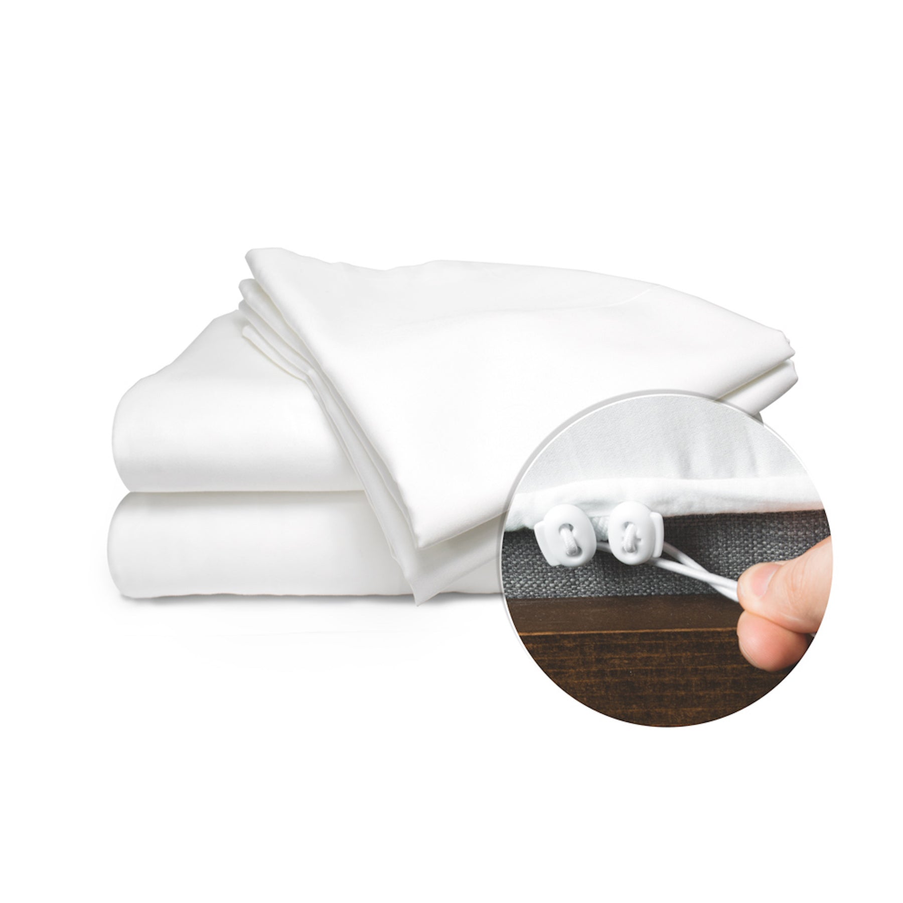 CinchFit American Made King Sheet Sets - 400TC Cotton Prints