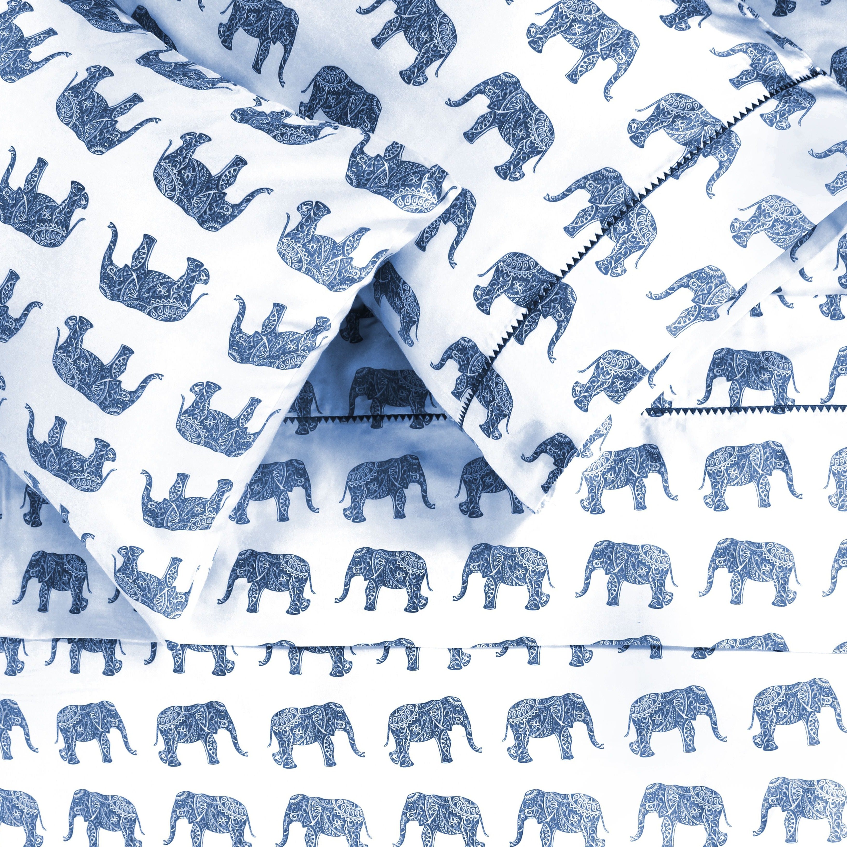 Animal Themed Sheets - Elephants Sheet Set