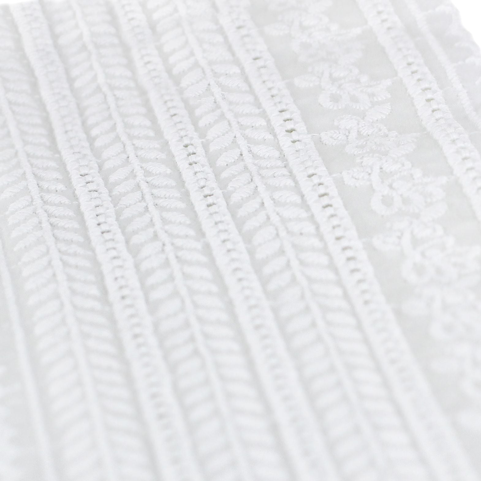 300TC Elizabeth Lace Cotton Percale Sheet Set