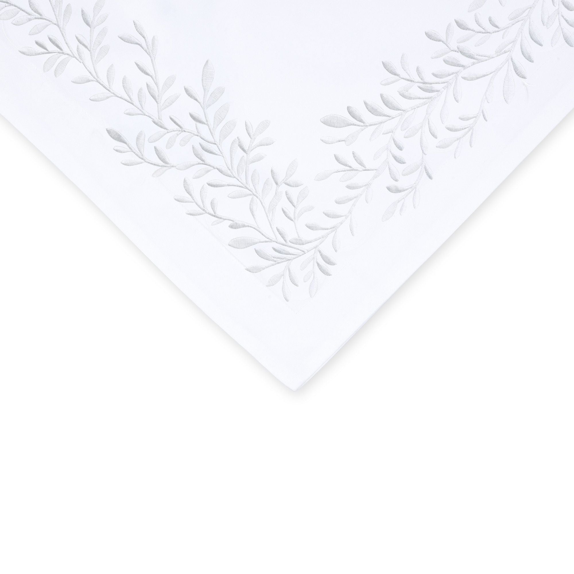 600 Thread Count Floral Vine Embroidered Duvet Set