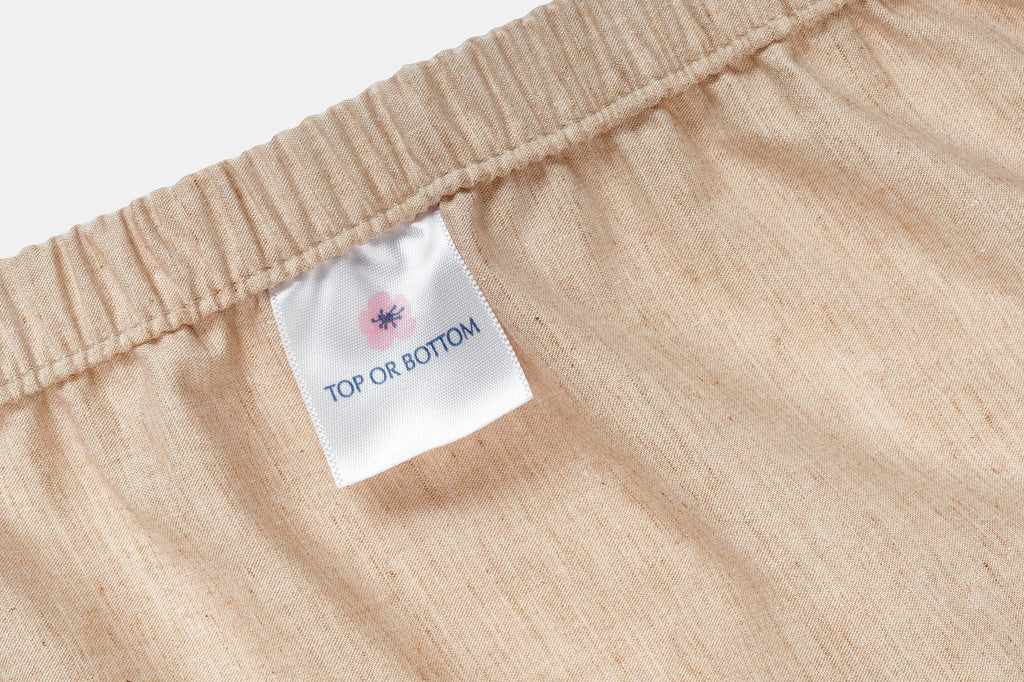 Natural Colored Cotton Bed Sheet Set  - American Made With USA Grown Cotton