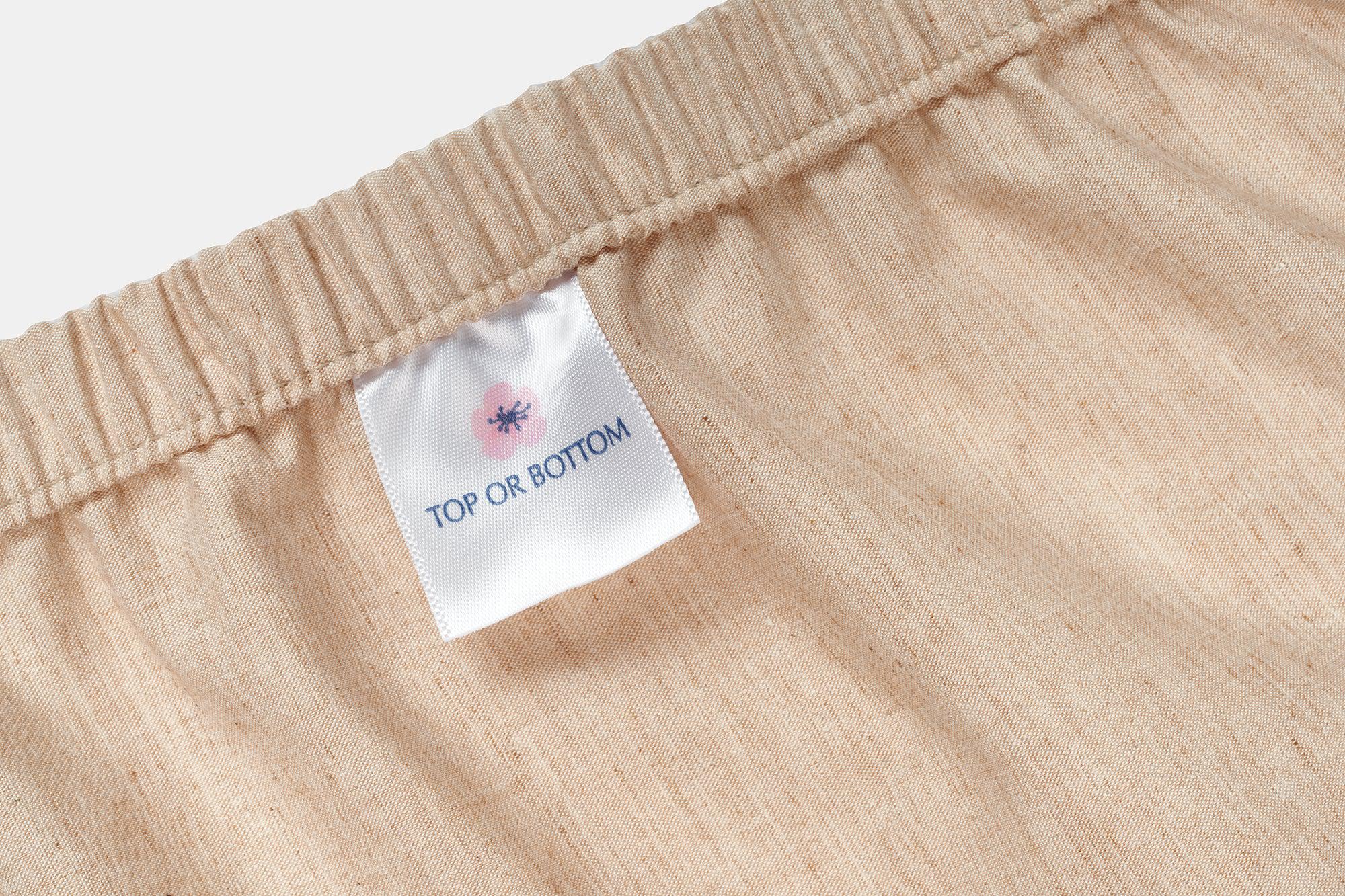 Natural Colored Cotton Bed Sheet Set  - American Made With USA Grown Cotton