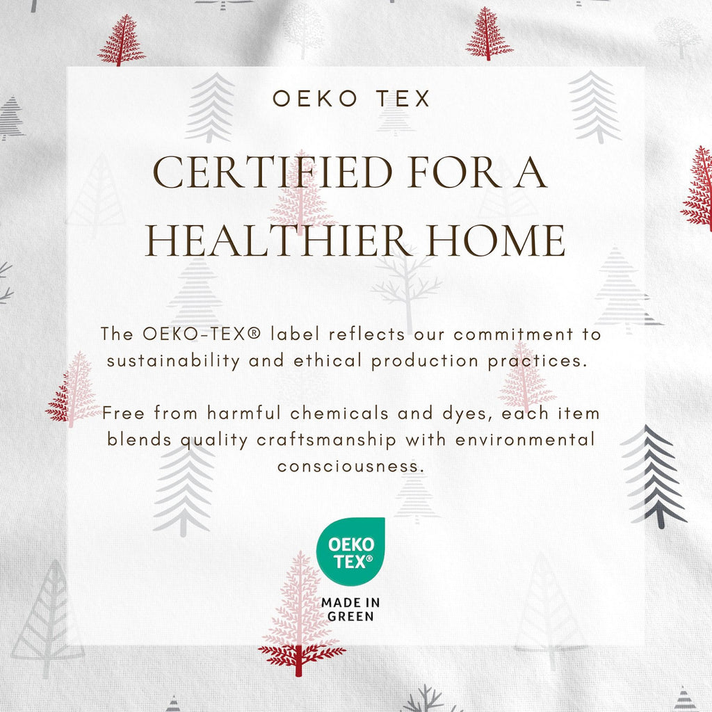 100% Turkish Cotton Flannel Sheet Sets - Christmas Sheets
