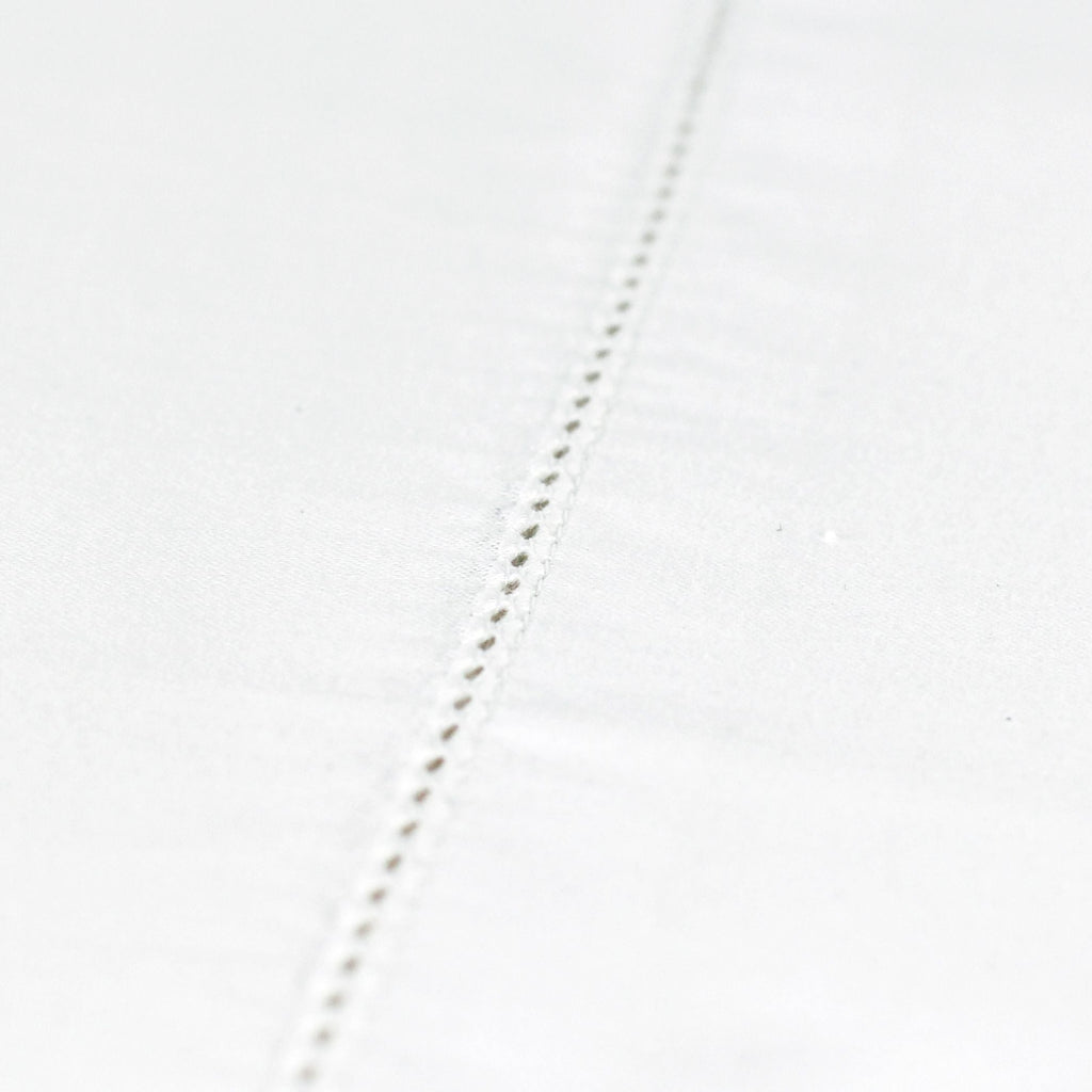 600 Thread Count Hemstitch Euro Pillow Sham Pair